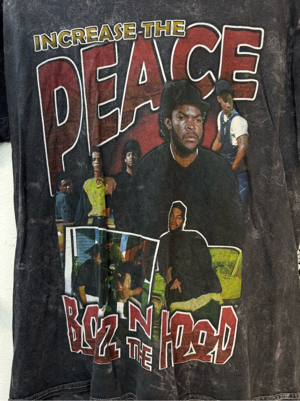 Increase The Peace Graphic Tee - Black - Picture 2 of 4